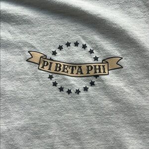 Light Gray Pi Beta Phi Tee